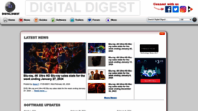 What Digital-digest.com website looks like in 2024 
