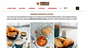 What Dominicancooking.com website looks like in 2024 