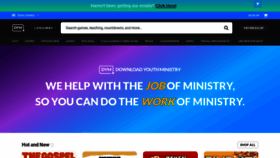 What Downloadyouthministry.com website looks like in 2024 