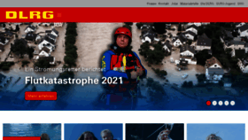 What Dlrg.de website looks like in 2024 