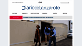 What Diariodelanzarote.com website looks like in 2024 