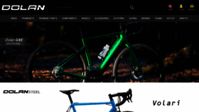 What Dolan-bikes.com website looks like in 2024 