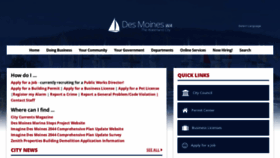 What Desmoineswa.gov website looks like in 2024 
