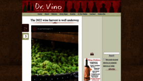 What Drvino.com website looks like in 2024 