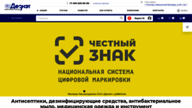 What Deznet.ru website looks like in 2024 