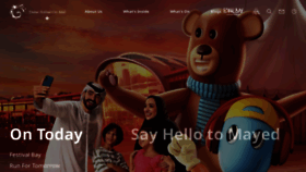 What Dubaifestivalcitymall.com website looks like in 2024 