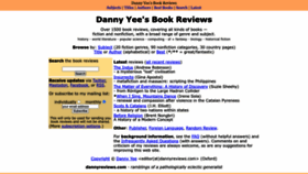 What Dannyreviews.com website looks like in 2024 