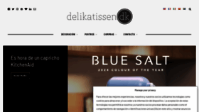 What Delikatissen.com website looks like in 2024 