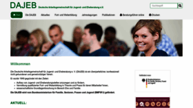 What Dajeb.de website looked like in 2024 (1 year ago)