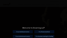 What Downing.co.uk website looks like in 2024 