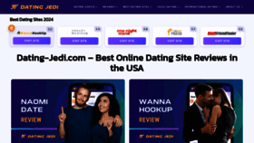 What Dating-jedi.com website looks like in 2024 
