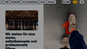 What Dbfk.de website looked like in 2024 (1 year ago)