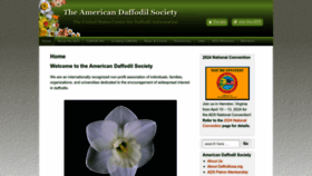 What Daffodilusa.org website looks like in 2024 