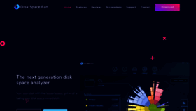 What Diskspacefan.com website looks like in 2024 