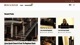 What Deck-repair.com website looks like in 2024 