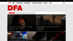 What Dfa.co.za website looks like in 2024 