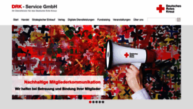 What Drkservice.de website looked like in 2024 (1 year ago)