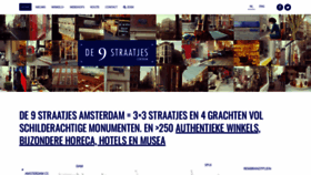 What De9straatjes.nl website looks like in 2024 