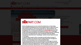 What Derpart.com website looks like in 2024 