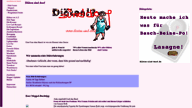 What Diaeten-sind-doof.de website looks like in 2024 