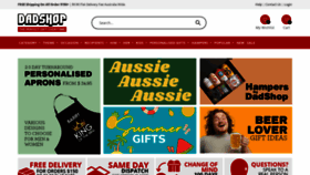 What Dadshop.com.au website looks like in 2024 