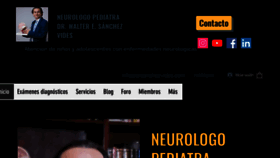 What Drsanchezvides.com website looked like in 2024 (1 year ago)
