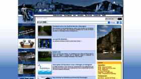 What Dinant.be website looks like in 2024 