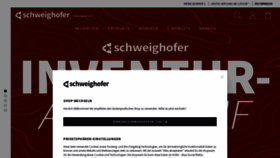 What Der-schweighofer.at website looks like in 2024 