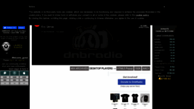 What Dnbradio.com website looks like in 2024 