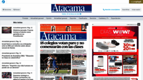 What Diarioatacama.cl website looks like in 2024 