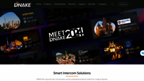 What Dnake-global.com website looks like in 2024 