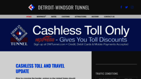 What Dwtunnel.com website looks like in 2024 