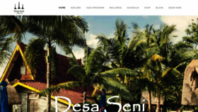 What Desaseni.com website looks like in 2024 