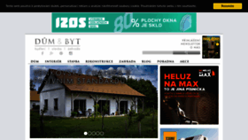 What Dumabyt.cz website looked like in 2024 (1 year ago)