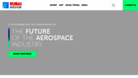 What Dubaiairshow.aero website looks like in 2024 