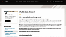 What Datascience.com website looks like in 2024 