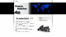What Domeinmakelaar.org website looked like in 2024 (1 year ago)