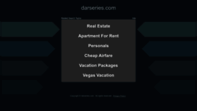 What Darseries.com website looks like in 2024 