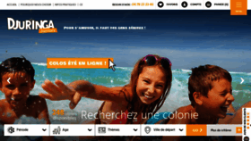 What Djuringa-juniors.fr website looks like in 2024 