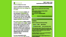 What Dotepub.com website looked like in 2024 (1 year ago)