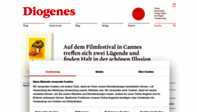 What Diogenes.ch website looks like in 2024 