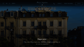 What Dangleterrehotel.com website looked like in 2024 (1 year ago)