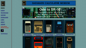 What Datamath.org website looks like in 2024 