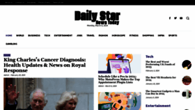 What Dailystarnewstoday.com website looks like in 2024 
