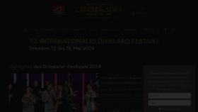 What Dixielandfestival-dresden.com website looks like in 2024 