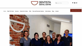 What Dentista.com.au website looks like in 2024 
