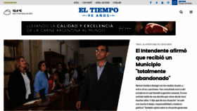 What Diarioeltiempo.com.ar website looked like in 2024 (1 year ago)