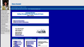 What Dianakendall.com website looks like in 2024 