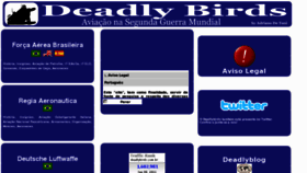 What Deadlybirds.com.br website looked like in 2011 (12 years ago)