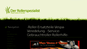 What Derrollerspezialist.de website looked like in 2011 (12 years ago)